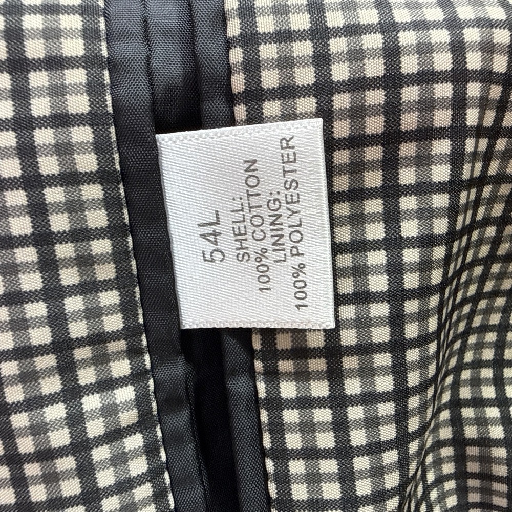 Saddlebred Sport Coat Mens 54L Dark, Gray Corduroy Cotton 2 Button Blazer Academ - Picture 9 of 10